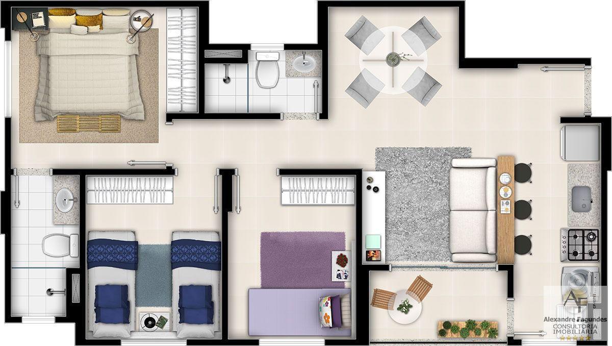 Apartamento, 3 quartos, 65 m² - Foto 26